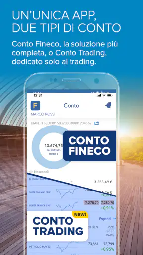 FINECO: Home Banking e Trading screenshot 1