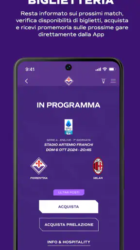 Fiorentina Official App screenshot 4