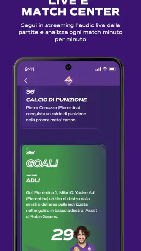 Fiorentina Official App screenshot 5