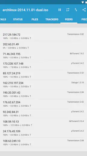 Flud - Torrent Downloader screenshot 10