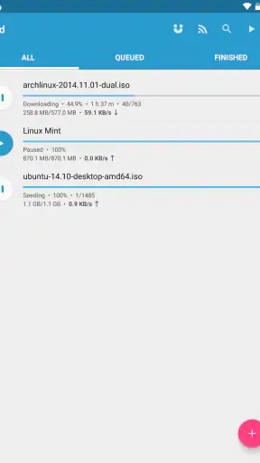 Flud - Torrent Downloader screenshot 7