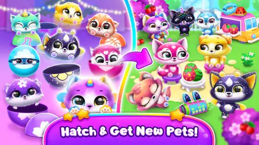 Fluvsies Merge Party screenshot 5