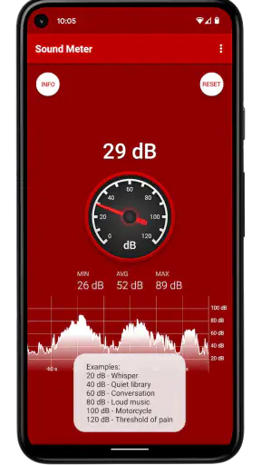 Fonometro Decibel screenshot 2