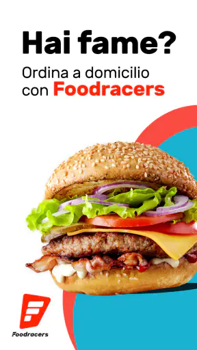 Foodracers: cibo a domicilio screenshot 1