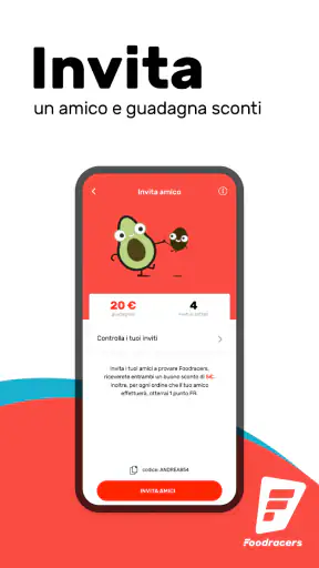 Foodracers: cibo a domicilio screenshot 6