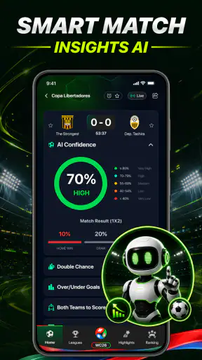 Football Live Scores: AI Stats screenshot 2
