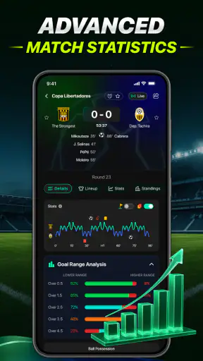 Football Live Scores: AI Stats screenshot 4