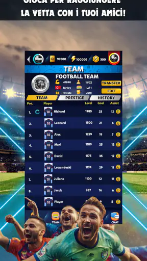 Football Mates: Gioco a calcio screenshot 2