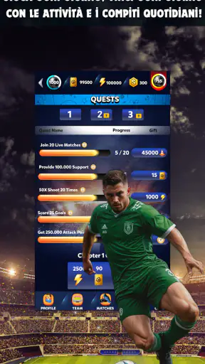 Football Mates: Gioco a calcio screenshot 9