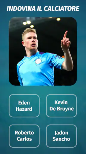 Football Quiz - Test di calcio screenshot 1
