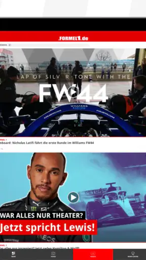 Formel1.de screenshot 10