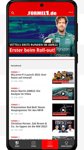 Formel1.de screenshot 5