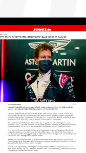 Formel1.de screenshot 8