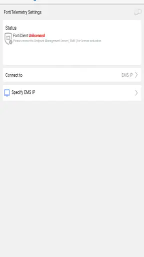 FortiClient screenshot 10