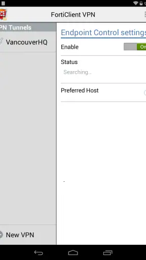 FortiClient VPN screenshot 6