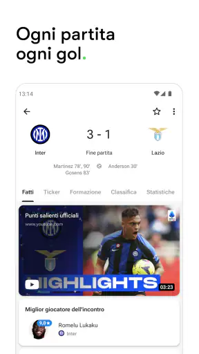 FotMob - Calcio risultati screenshot 3
