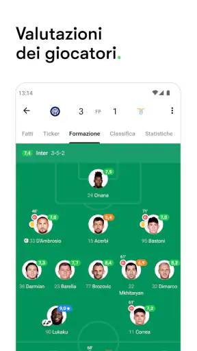 FotMob - Calcio risultati screenshot 5