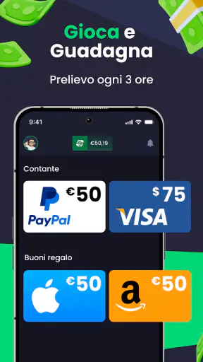 Freecash : Giochi e soldi veri screenshot 1