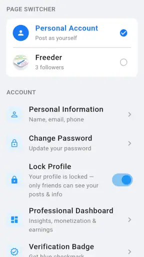 Freeder screenshot 3