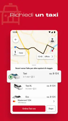 Freenow by Lyft – taxi e oltre screenshot 3