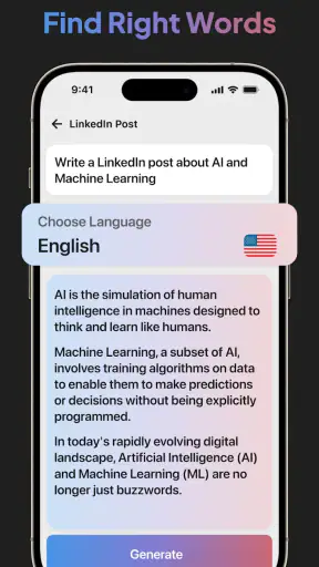 Gamma AI: AI Chatbot Assistant screenshot 5