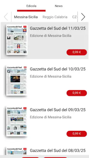Gazzetta Del Sud screenshot 2