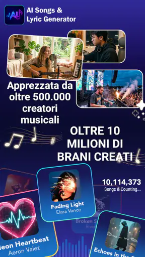 Generatore di Canzoni AI screenshot 10