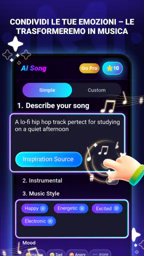 Generatore di Canzoni AI screenshot 3