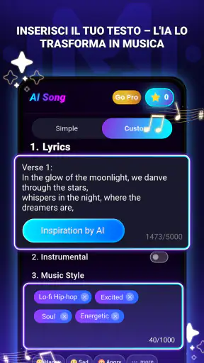 Generatore di Canzoni AI screenshot 4