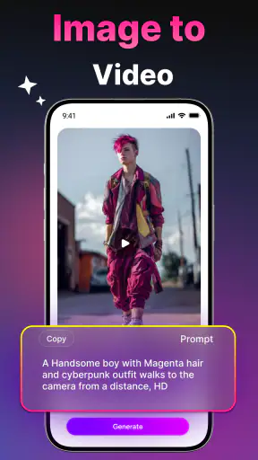 Generatore video AI screenshot 2
