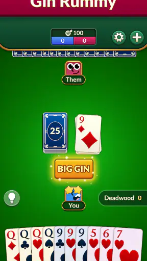 Gin Rummy: Gioco di Carte screenshot 1