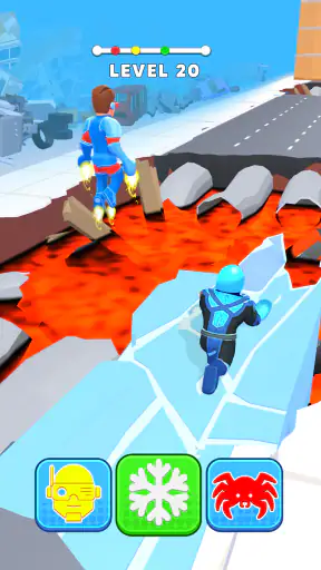 Giochi di cambio di supereroi screenshot 10