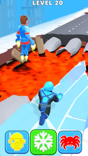 Giochi di cambio di supereroi screenshot 5