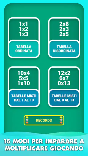 Giochi di tabelline divertenti screenshot 1