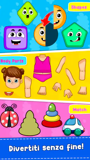 Giochi per bambini per 2+ anni screenshot 4