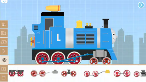 Gioco Brick Train per bambini screenshot 1
