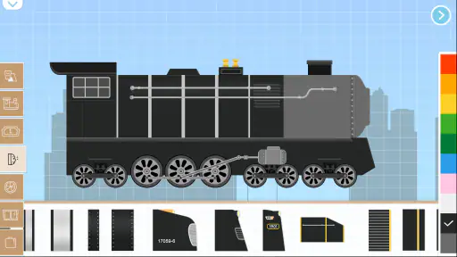 Gioco Brick Train per bambini screenshot 2