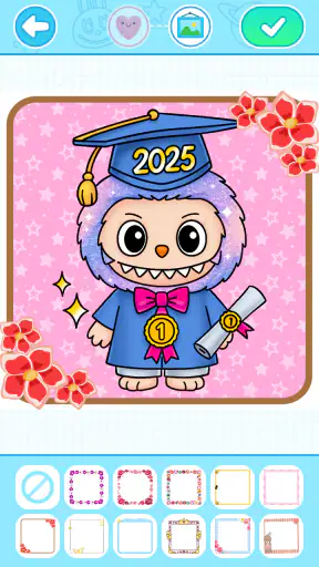 Gioco da colorare labubu screenshot