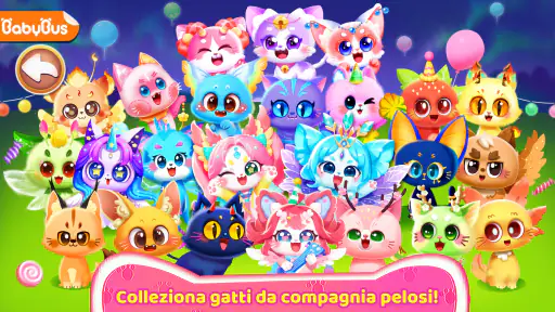 Gioco del Gatto del Panda screenshot 1
