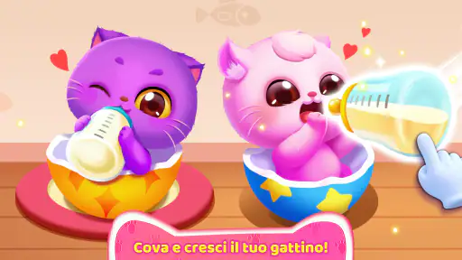 Gioco del Gatto del Panda screenshot 10
