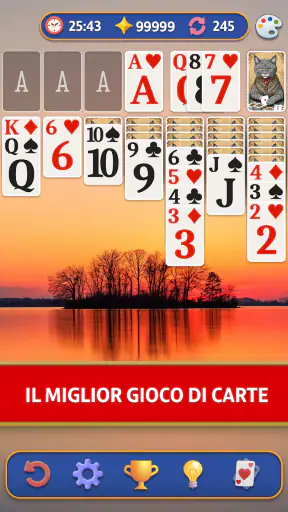 Gioco del Solitario Klondike screenshot 4