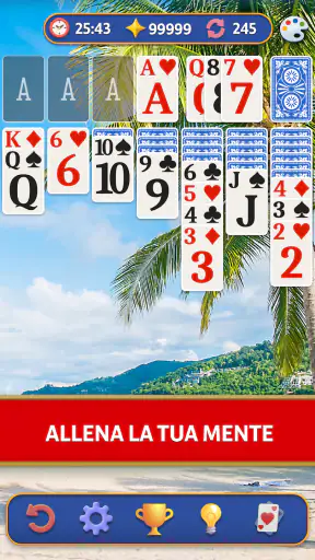 Gioco del Solitario Klondike screenshot 8