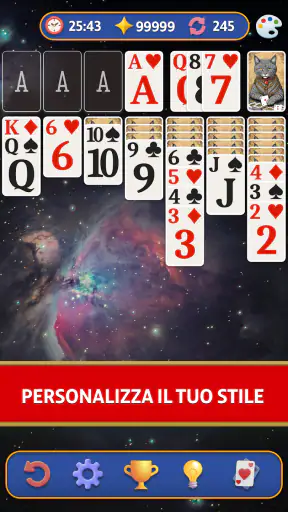 Gioco del Solitario Klondike screenshot 9