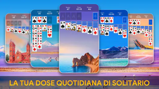Gioco di Carte Solitaire screenshot 6