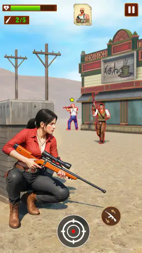 Gioco di tiro western survival screenshot 2