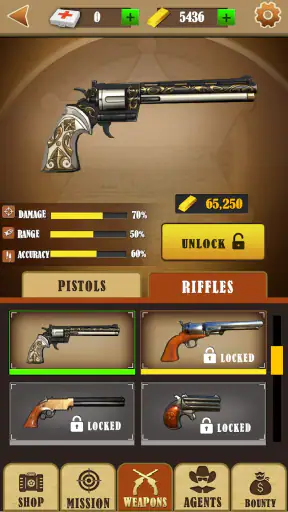 Gioco di tiro western survival screenshot 5