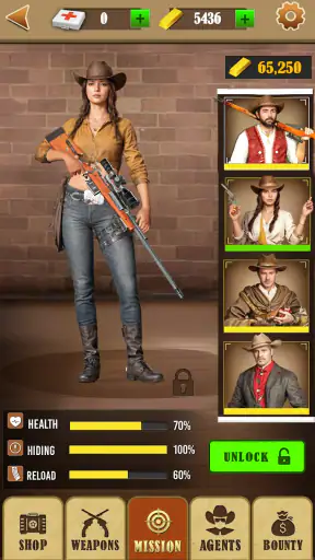Gioco di tiro western survival screenshot 6