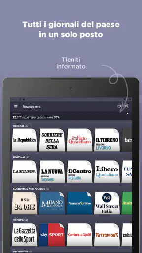 Giornali Italiani screenshot 7