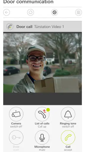 Gira DCS mobile screenshot