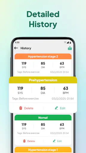 Glicemia: Pressione sanguigna screenshot 5